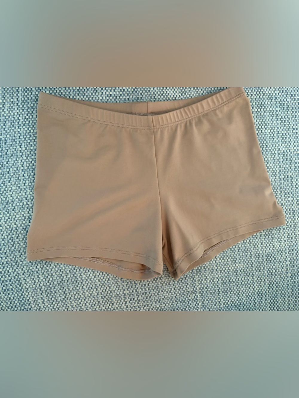 Body Wrappers Nude/Tan Dancewear Shorts - Small